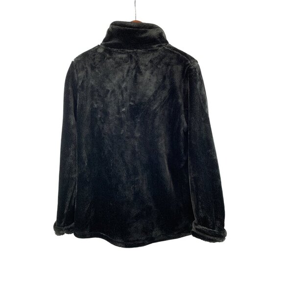 32 Degrees Heat Black Faux Fur Jacket M - Picture 2 of 5